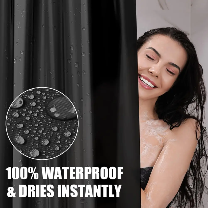 Waterproof%20Shower%20Curtain%20Liner%20for%20Bathtub%20180x180cm%20Stall%20Bathroom%20Curtain%20with%20Magnets%20Plastic%20Mold%20Resistant%20Shower%20Curtain%20-%20Image%206