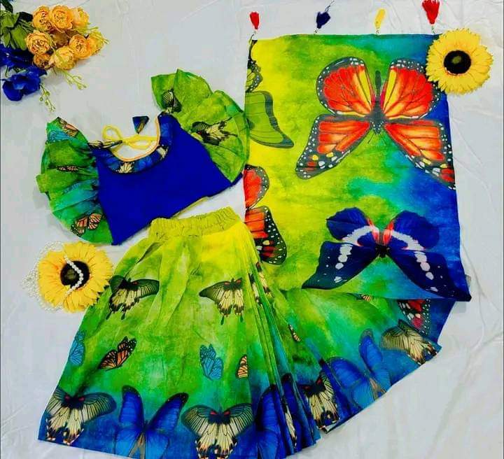 ready saree,kids baby saree,ready to wear saree,