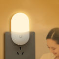 Led Mini Night Light Switch Plug-In Led Light Eye Protection Night Light Lamp Use For Bedside Baby Feeding Living Room. 
