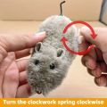 1/5pcs Fun and Interactive Plush Wind-Up Mouse Toy for Cats Dogs and Kids Mechanical Moving Animal Toy for Playtime and Pranks. 