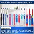 4-20pcs Brush Head Nozzles for Braun Oral B Electric Toothbrush Replacement Head Refill Sensitive Clean Cross Action for Oralb.