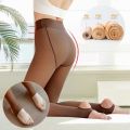 Sale Thermo Pantyhose Panty Fleece Seamless Women Tights Ladies Stockings Winter Warm Fleece Lined Elasticity Thermal Leggings.