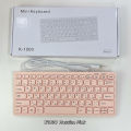 Spanish Korean Japanese Russian French USB wired mini keyboard Language 78 Keys for Desktop Computer PC Laptop thin. 