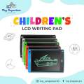 Black 8.5 Inch LCD Writing Tablet for Kids - Electronic slate - Multicolor Drawing tablet - Erasable Writing Board Learning Toys for Education Purpose - reusable and cost-effective for kids. 