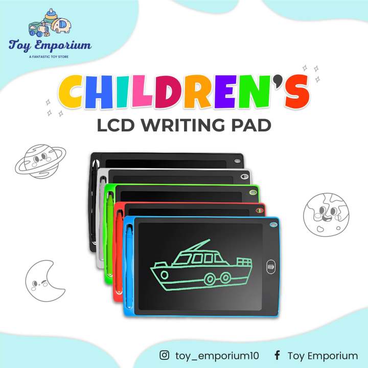 Black%208.5%20Inch%20LCD%20Writing%20Tablet%20for%20Kids%20-%20Electronic%20slate%20-%20Multicolor%20Drawing%20tablet%20-%20Erasable%20Writing%20Board%20Learning%20Toys%20for%20Education%20Purpose%20-%20reusable%20and%20cost-effective%20for%20kids%20-%20Image%206