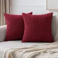 Striped Throw Pillow Cover Boho Corduroy Cushion Cover From Sofa Living Room Christmas White Beige Cushion cover Home Decro. 