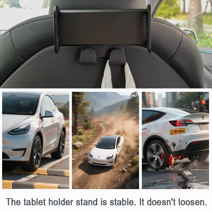 For%20Tesla%20Model%203/Y%20Back%20Seat%20Phone%20Holder%20with%202%20Hooks%20360%C2%B0%20Rotate%20Stand%20Auto%20Headrest%20Bracket%20Support%20For%20Tablet%20PC%20iPad%20Mini%20-%20Image%206