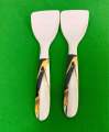 Serving Spoons Pack Of 2Pcs Set Rice Serving Spoon And Curry Serving Spoon Melamine Double Glaze High Quality Dinnerware Serving Spoon Dinner Set Serving Spoon Heavy Weight Premium Quality. 