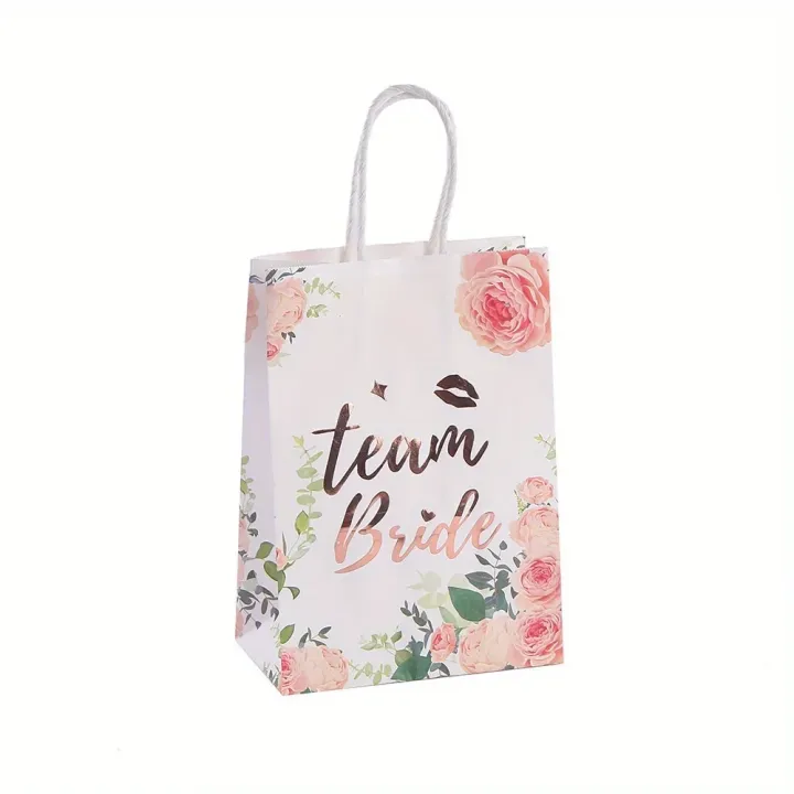 5Pcs%20Bride%20Tribe%20Team%20Bride%20Paper%20Gift%20Bag%20Bride%20To%20Be%20Wedding%20Party%20Bride%20Shower%20Hen%20Party%20Decoration%20Supplies%20-%20Image%204