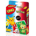 UNO FLIP! Pokemon Board Game Anime Cartoon Pikachu Figure Pattern Family Funny Entertainment uno Cards Games Christmas Gifts. 