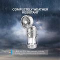 6 in 1 portable outdoor LED camping lantern with fan solar charge rechargeable light energy saving tent lamp flashlight.. 