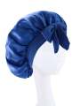 Satin Bonnet Silk Bonnet Adjustable Bonne For Sleeping Hair Bonnet With Tie Band Bonnets For Women Men. 
