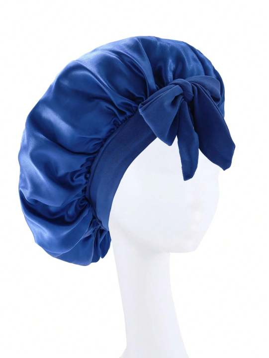 Satin%20Bonnet%20Silk%20Bonnet%20Adjustable%20Bonne%20For%20Sleeping%20Hair%20Bonnet%20With%20Tie%20Band%20Bonnets%20For%20Women%20Men%20-%20Image%206