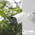 REOLINK PoE Outdoor Security IP Camera 4X Optical Zoom, Auto-focus 5MP Video Surveillance, Work with Smart Home, IP Security IR Night Vision, Motion Detection, Remote Access via Phone App, RLC-511. 