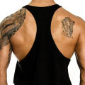 Gym Bodybuilding Stringer Y-back Tank Tops Mens Fitness Sleeveless Cotton Breathable T-Shirt Summer Cool Workout Muscle Vests. 