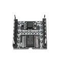 1x DFPlayer Mini MP3 DF Player Module Board MP3 Audio Voice Decode Board for Arduino Supporting TF Card U-Disk IO/Serial Port/AD. 