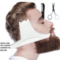 3Pcs Kit Men's Beard Shaper Tool Beard Shaping Styling Comb Template Clippers Beard Comb Scissors Beard Shaping Tool Set. 