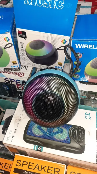 X-822%20Bluetooth%20Speaker%20USB/TF/FM%20Radio%20Multi-function%20Speaker%20Outdoor%20Portable%20Waterproof%20Subwoofer%20Wireless%20Home%20Mesh%20Speaker%20-/PORTABLE%20Wireless%20Speaker%20%20Sound%20Spec%20%20WIRELESS%20SPEAKER%20DISCO%20SERIES%20%20Hi-Fi%20%20AUDIO%20%20X-822%20-%20Image%202