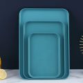 Plastic fast food trays bulk color cafeteria tray hotel restaurant rectangular serving platter. 