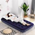 Bestway Single Air Bed With Pumpers - Blue - Convenient And Comfortable Sleeping Solution For Outdoor Adventures. 