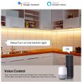 Tuya Wifi COB CCT LED Strip Light 24V 1-5M 2700K-6500K LED Tape Flexible Dimmable Cupboard Wardrobe Decor Lamp for Alexa . 