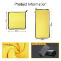 10-20PCS Car Nano Ultra Fiber Cloth Towel Microfiber Car Wash Towel Coral Fleece Towel Car Care Clean Cloth for Car Home Living.