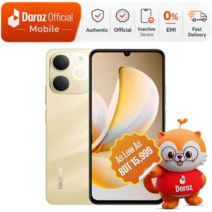 Realme Note 70 4/128GB | 6.7" 90Hz Display | 6300 mAh Massive Battery | 13/5MP Camera | Drop & Water Resistance