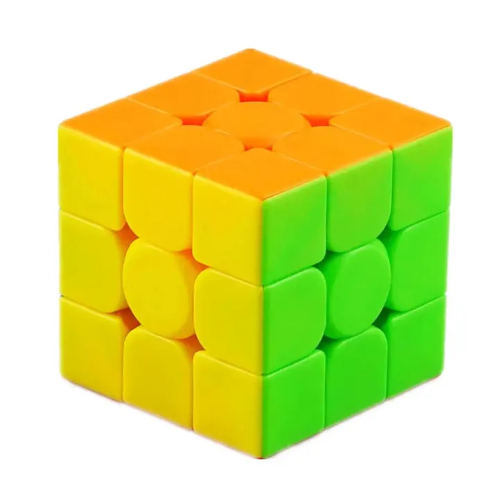 3x3x3 Interactive Professional Speed Gold Edition Magic Cube Anti ...