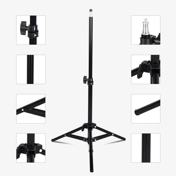 2.1%20m%20tripod%20stand%20adjustable%20height%20low%20live%20light%20stand%20thermometer%20adjustable%20height%20up%20to%20selfie%20tripod%20easy%20to%20use%20-%20Image%203