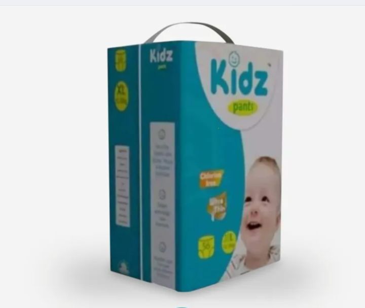 Kidz pant diaper XL (12-18 kg) 56 pcs