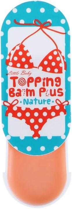 Pack of 3 Little Baby Topping Balm Plus Lip Balm, Pink Nipple, Anti Srtetch Mark, Bikini Whitening, Protection from Dryness, Sunlight, Cracks Nipples,Bikini,Lips