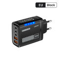 5 Ports Fast Charger Type C Quick Charge 3.0 USB C Wall Charger Adapter For iPhone 17 Pro mi PD USB Fast Charging.