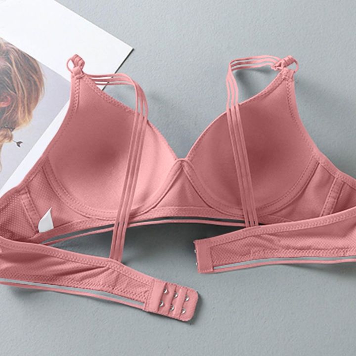 Women'S%20Seamless%20Bra%20Breathable%20Holes%20Contrasting%20Shoulder%20Straps%20Exquisite%20Pendants%20Daily%20Wear%20All%20Seasons%20Suitable%20Commuting%20-%20Image%205