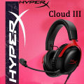 HyperX Cloud 3 III Wired Gaming Headset With DTS Sound Mic/Support HyperX Software USB Gaming Headphone For PC PS Xbox Switch. 