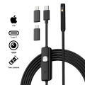 HD1080P TYPE-C Dual Endoscope Direct Connect IPhone Android Phones Industrial USB Pipe Inspection Borescope Camera Waterproof. 