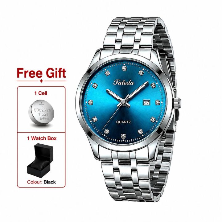Watch%20for%20Men%20Stainless%20Steel%20Strap%20Quartz%20Watch%20Business%20and%20Luxury%20Style%20Gold%20with%20Diamond%20Dial%20and%20Calendar%20Multiple%20Colors%20-%20Image%2010