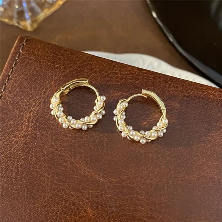 French%20Imitation%20Pearl%20Circel%20Earring%20Small%20Round%20Hoop%20Earrings%20For%20Women%20New%20Design%20Texture%20Earrings%20Jewelry%20Elegant%20%20K-%20-%20Image%205