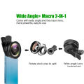 2025 New Upgrade 2 In 1 HD 0.45x Super Wide Angle & 12.5x Macro Lens for iPhone 16 X   mobile Phone Camera lens Kit. 