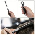 Portable Foldable Knife Brushes Hair Trimmer Comb Folding Spring Comb Automatic Combs Brush Accessories Styling Tools. 