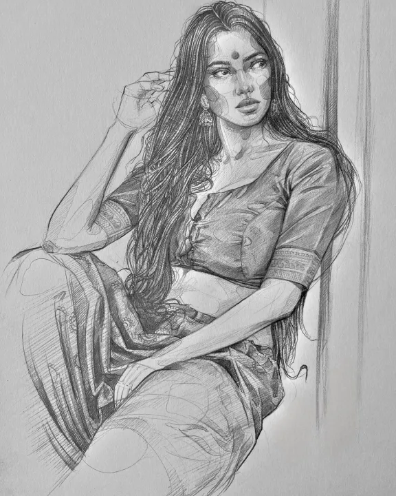 Order%20Portrait%20Sketch/Painting%20Online%20Turn%20any%20Photo%20Into%20100%25%20Handmade%20sketch%20-%20Image%203