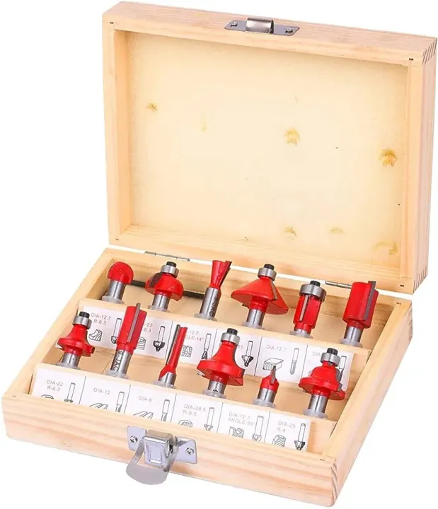 12pcs%20Router%20Bit%20set%201/4"%20Shank%20For%20wood%20working%20-%20Image%202