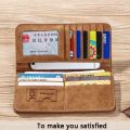 StyRian Fashion Lifestyle Hengsheng Long Men's Wallet Retro Casual Brand Wallet Korean Clutch Large Capacity Frosted Card Holder Mobile holder Men's Long Wallet for Men's Fashion. 