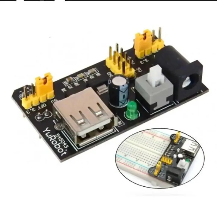 MB102 Solderless 3.3V 5V Breadboard Power Supply Stick Module For Arduino Prototype