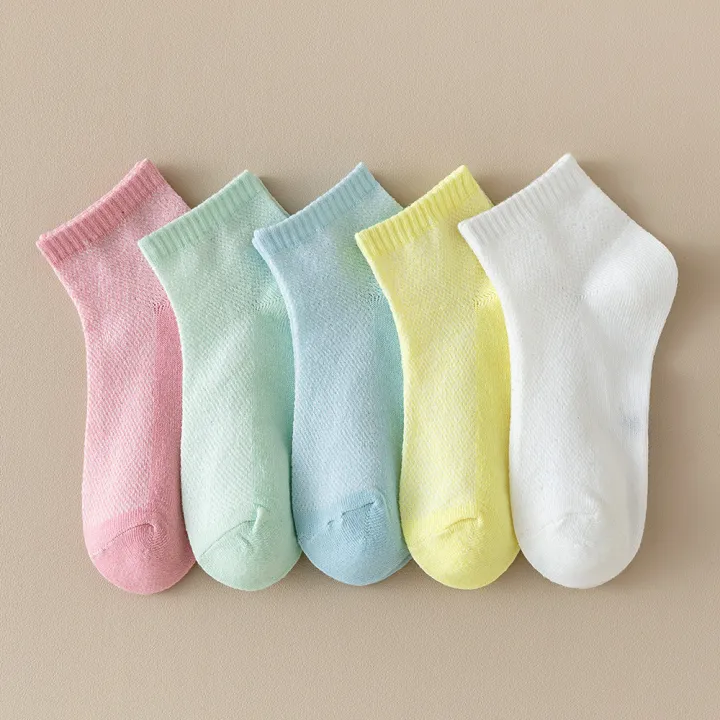 5%20pairs%20of%20children's%20socks,%20girls'%20net%20eye%20tube%20socks,%20spring%20and%20summer%20thin%20tube%20socks,%20boys'%20and%20students'%20white%20socks%20-%20Image%203
