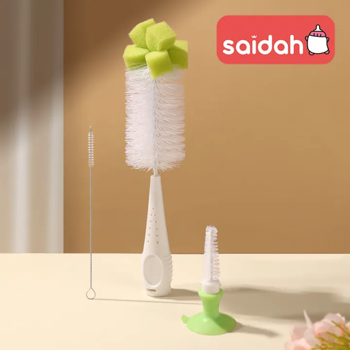 SAIDAH%20Simple%20Nylon%20Sponge%20Suction%20Feeding%20Bottle%20Nipple%20Pacifier%20Brush%20Set%20Water%20Sippy%20Vacuum%20Cup%20Cleaning%EF%BC%882%20in%201%EF%BC%89%20-%20Image%202