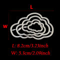 Cloud Frame Metal Cutting Dies Sets for Diy Scrapbooking Card Making Paper Craft.