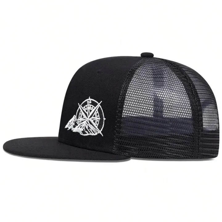 Unisex%20Compass%20Mountain%20Embroidery%20Hip-hop%20Net%20Hats%20Spring%20Summer%20Outdoor%20Adjustable%20Casual%20Baseball%20Caps%20Sunscreen%20Hat%20-%20Image%205