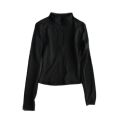 NEW Summer Women's Stand Collar Yoga Sun Protection Jacket, Anti-UV Slim Lightweight Sun Shirt for Outdoor Sports & Daily Wear.