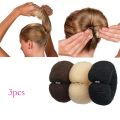 Hair Bun Maker Donut Hair Styling Tools Magic Roll Foam Sponge Easy Big Ring Women Hair Accessories for Girls Hairstyle. 