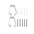 5Pcs Touch Stylus S Pen Nib Tips with Metal Clip for Samsung Galaxy Tab S11 S11 Ultra S10 Lite S6 Lite S6/S7/S7 Plus/S7 Fe S8 Plus Ultra. 